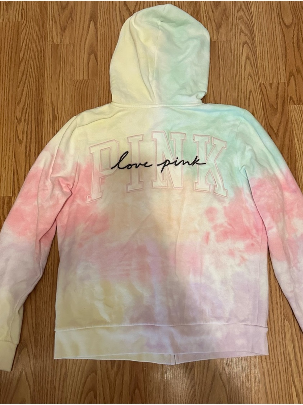 VS Pink Rainbow Tie Dye Freya Outfit M - Picture 3 of 9
